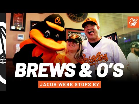 Jacob Webb Stops by Brews & O’s Event | Brews & O’s | Baltimore Orioles