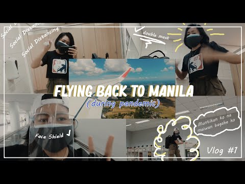 [VLOG #1] Travel VLOG Back to Manila During Pandemic?! 2021 TRAVELS