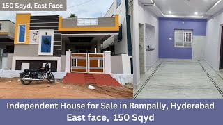 [DIRECT OWNER] 150 Sqyd East Facing Independent House For Sale In Rampally || 0023