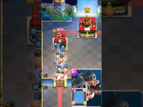 TowerVs Royal Hogs With All Spellsupport#clashroyale#viralvideo #gaming#funnyvideo #clashroyalememes