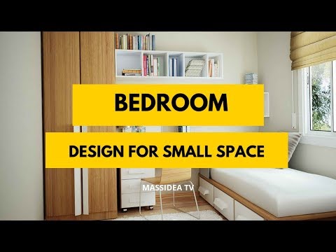 100+ Awesome Small Space Bedroom Design Ideas 2018