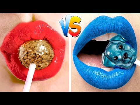 HUMAN VS DOG Food Challenge | Cool Food Hacks and Hilarious Moments by Gotcha! Viral