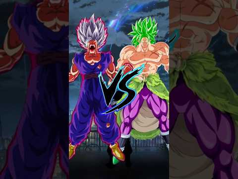 Gohan vs Broly Comparison Video #goku #dragonball #gohan #anime