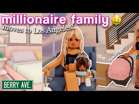 Millionaires Move to Los Angeles! | Roblox Berry Avenue Roleplay