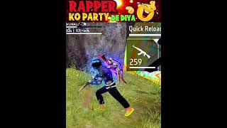 Rapper ko party de dia 😂 |free fire funny moments| #freefire #deepakrds #freefirefunny #viral