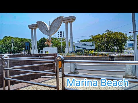 Chennai Marina Beach And Outer View | The Flyfight