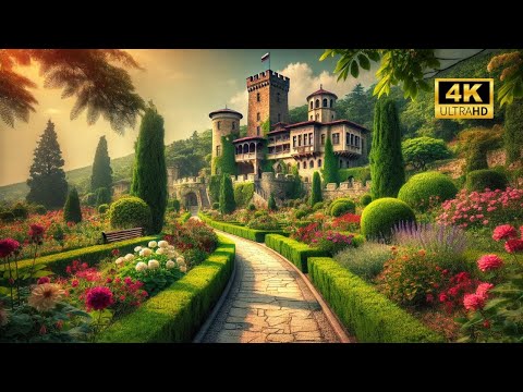 Exploring Queen Maria’s Hidden Paradise: Balchik Castle & Gardens [4K]