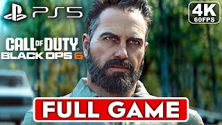 CALL OF DUTY BLACK OPS 6 Gameplay Walkthrough Campaign FULL GAME [4K 60FPS PS5]