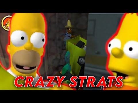 CRAZY 100% Simpsons Hit & Run Strats