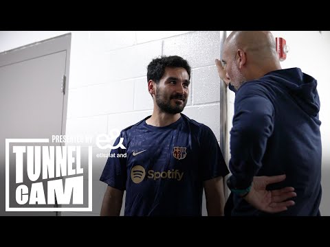 GUNDOGAN RETURNS! | BARCELONA 2-2 MAN CITY (4-1P) | TUNNEL CAM