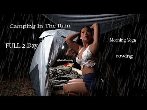 Full Video 2 Days Camping In The Rain By The Lake , On The Mountain