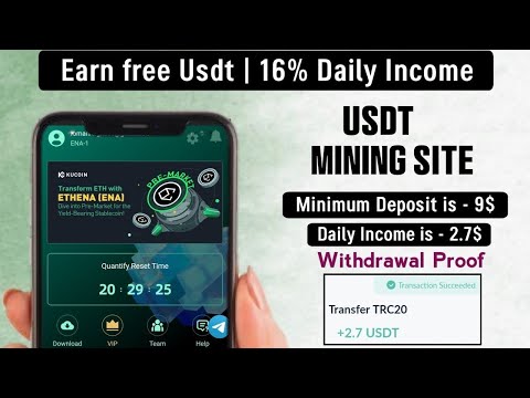 New USDT Site 2024 | Best Usdt Investment Website | New Usdt Mining Site | New Usdt Earning Website