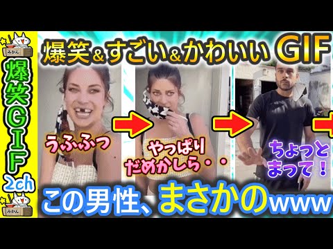 😲予想外の展開に笑う🤣面白GIFまとめ 2ch