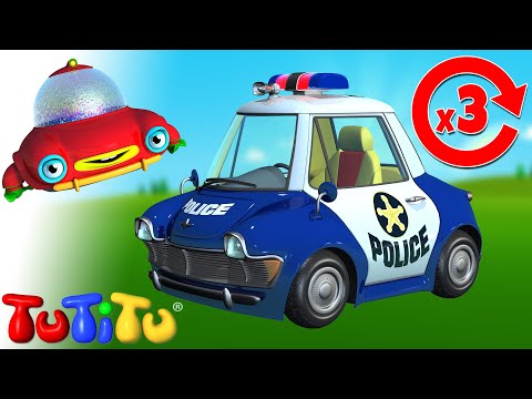 TuTiTu Toys 🤩 One more time 🔁 Police Car 🍿 videos for toddlers 📺 Toy Collection 🍿