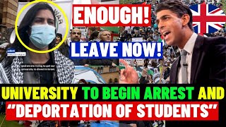 UK University To Begin Arrest And Deport Thousands Of Students Involved In Controversial Protest