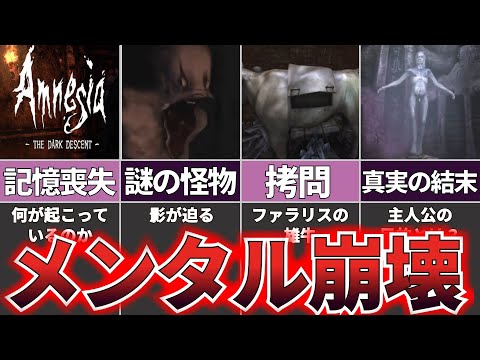 【ゆっくり解説】闇が迫るトラウマホラー『Amnesia: The Dark Descent』【ホラゲー】