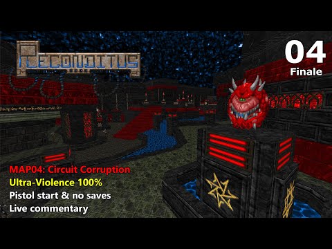 Doom II: Reconditus - MAP04: Circuit Corruption - Ultra-Violence 100% - FINALE