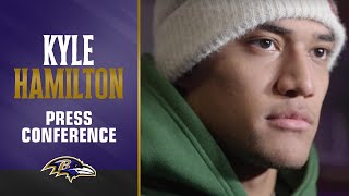 Kyle Hamilton on His Ankle Injury | Baltimore Ravens