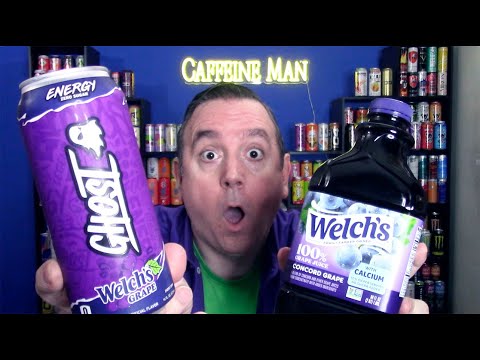 Is it Welch's in Energy Drink form? | Ghost Welch's Grape Energy Drink Review