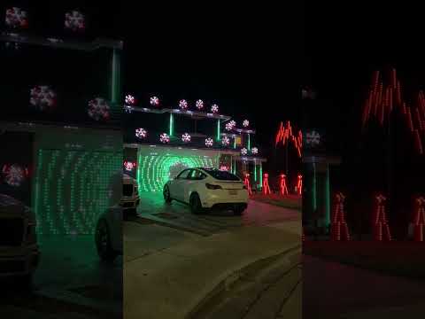 Custom Tesla Light Show "Blinding Lights" by The Weeknd