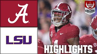 Alabama Crimson Tide vs. LSU Tigers | Full Game Highlights | ESPN College Football