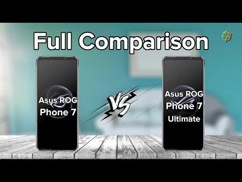 Asus ROG Phone 7 Vs Asus ROG Phone 7 Ultimate | Full Comparison.