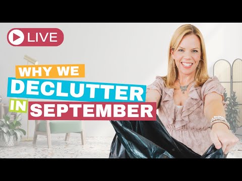 Why You Need to Declutter in September