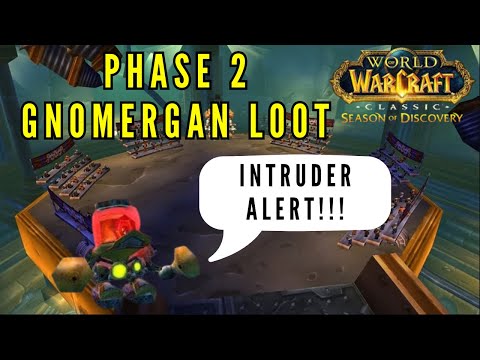 World of Warcraft Season of Discovery Phase 2 - Gnomeregan Loot Drops