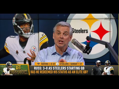 THE HERD | Colin Cowherd PRAISES Pittsburgh Steelers For Making Russell Wilson ELITE Again | NFL