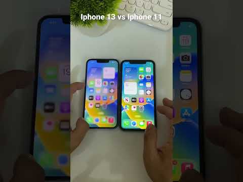 Iphone 13 vs Iphone 11 || Speed Test #shorts