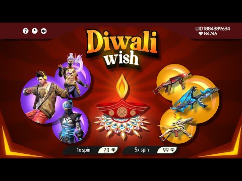 Diwali Wish Event Confrim Date Free Fire | New Event Free Fire Bangladesh Server | FF new event