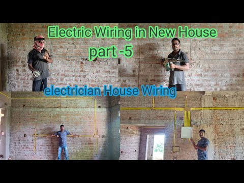 ▶️ Electric Wiring in New House " Electrician House Wiring sep 2,2024