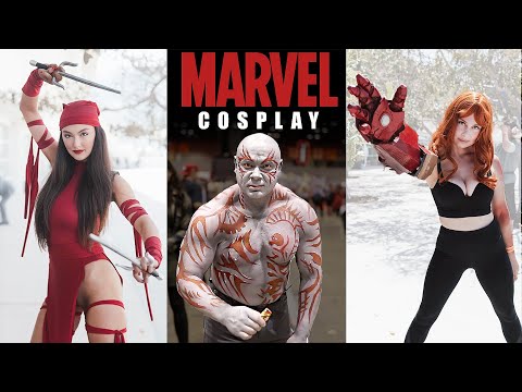 300 Epic Marvel Costumes That Take Cosplay To The Next Level -  Marvel Cosplay Music Video 2022