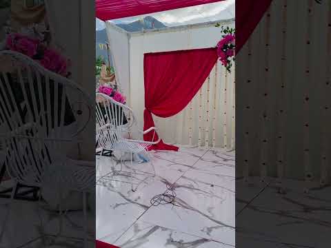 Beautiful wedding stage