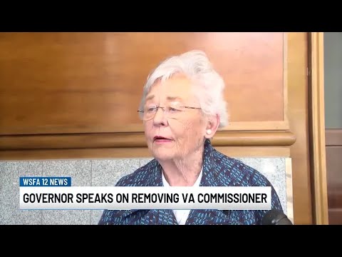 Gov. Ivey addresses her removal of VA commissioner