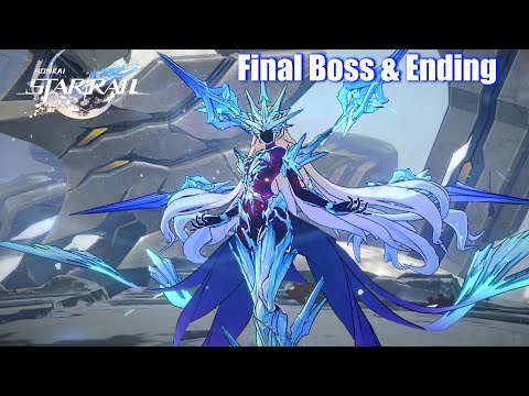 Honkai Star Rail - Final Boss Fight & Ending Closed Beta 2 (Stellaron Cocolia)