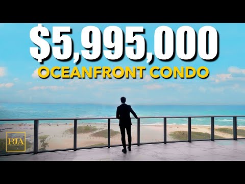 Tour a $5.9 Million Dollar | Oceanfront Condo in Florida | Peter J Ancona