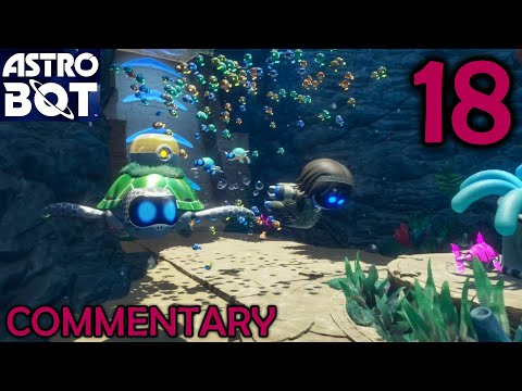 Beautiful Underwater Level: Astro Bot PS5 Playthrough Part 18 - Rocket Pull Power & Bubbling Under