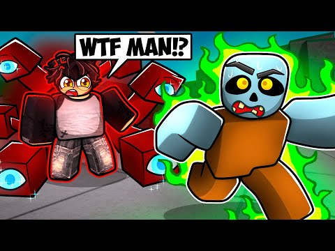 Sealing TOXIC PLAYERS in THE PRISON REALM with DEATH EMOTES in Roblox Heroes Battlegrounds