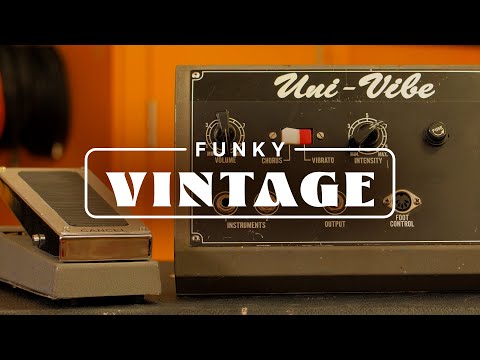 Playing a Legendary Vintage Shin-Ei Uni-Vibe | Funky Vintage Found on Reverb