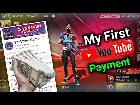 Gaming Channel First Payment | YouTube First Payment |  My First Payment form YouTube