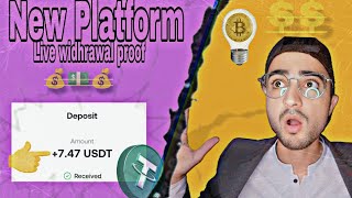 new usdt investment site| live widhrawal proof| Make money online 💵 make extra income 💰 online 💵💰