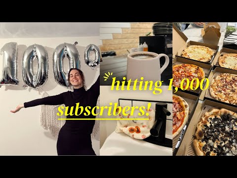 I hit my first 1,000 subscribers! (how long it took me)