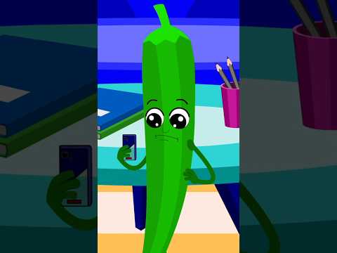 Ten Little Vegetables #shorts #1to10 #numbers #learntocount