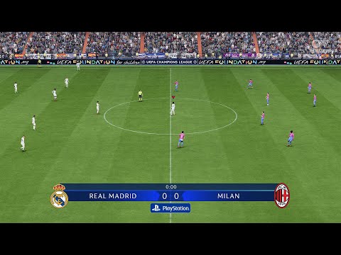 EA SPORTS FC 24 FIFA Gameplay - Real Madrid vs AC Milan - UEFA Champions League (PC)