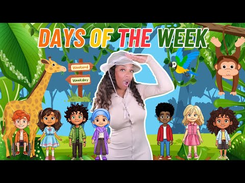 Days of Week Song | Learning with Ms Houston | Kids Songs + Nursery Rhymes