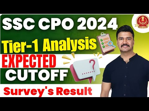 SSC CPO 2024 Tier 1 Expected Cutoff || Tips for Physical Test