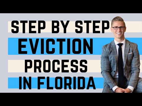 How to Evict a Tenant in Florida? Step by Step Florida Eviction | Orlando Property Management