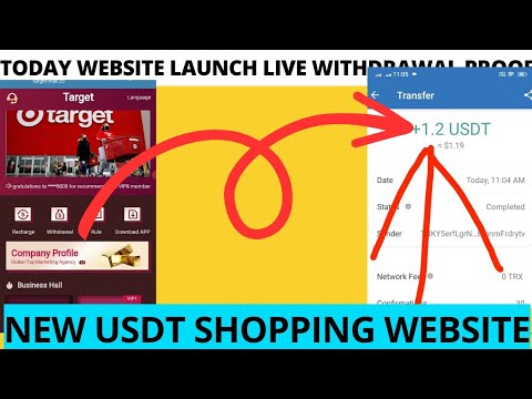 USDT Investment Earning Site || New USDT Earning Site | USDT Mining Site NEW EARNING APP TODAY USDT