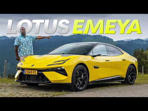 NEW Lotus Emeya R Road Trip Review: Is This Taycan Rival A REAL Lotus? | 4K